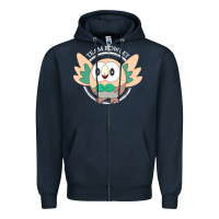 Navy team rowlet classic Zipper Hoodie - artisFamous