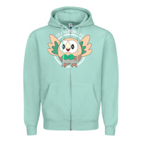 Seafoam team rowlet classic Zipper Hoodie - artisFamous