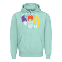Seafoam hocus pocus shirt Zipper Hoodie - artisFamous