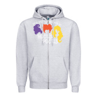 Heather Grey hocus pocus shirt Zipper Hoodie - artisFamous