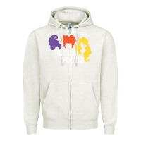 Oatmeal Heather hocus pocus shirt Zipper Hoodie - artisFamous