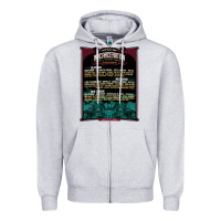 Heather Grey face mask mansfield ohio inkcarceration lineup Zipper Hoodie - artisFamous