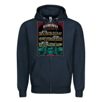 Navy face mask mansfield ohio inkcarceration lineup Zipper Hoodie - artisFamous