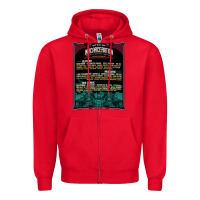 Red face mask mansfield ohio inkcarceration lineup Zipper Hoodie - artisFamous