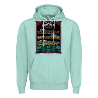 Seafoam face mask mansfield ohio inkcarceration lineup Zipper Hoodie - artisFamous