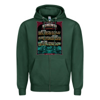 Sports Green face mask mansfield ohio inkcarceration lineup Zipper Hoodie - artisFamous