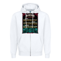White face mask mansfield ohio inkcarceration lineup Zipper Hoodie - artisFamous