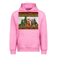 Fuchsia Pink joy reindeer Urban Hoodie - Jasminsmagicworld