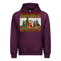 Mauve Wine joy reindeer Urban Hoodie - Jasminsmagicworld