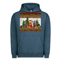 Pigment Midnight Navy joy reindeer Urban Hoodie - Jasminsmagicworld