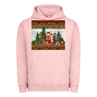 Pigment Salmon joy reindeer Urban Hoodie - Jasminsmagicworld