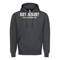 Smoke Got Jesus It's Hell Without Him - Christian Zipper Hoodie - artisFamous