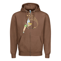 Chestnut tinkerbell magic Zipper Hoodie - artisFamous