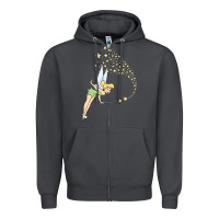 Smoke tinkerbell magic Zipper Hoodie - artisFamous