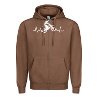 Chestnut dirt bike Zipper Hoodie - artisFamous