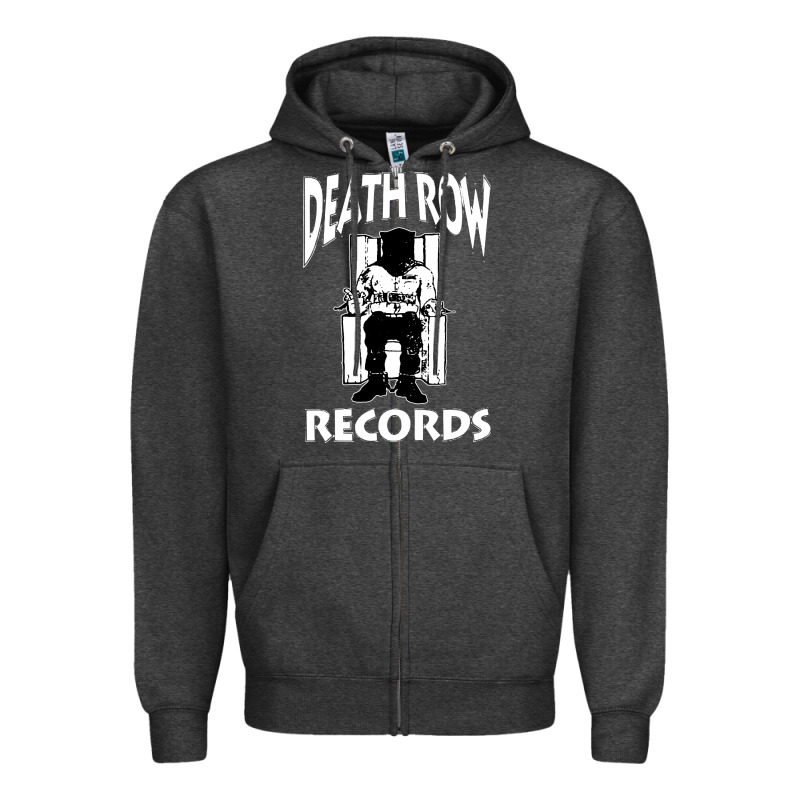 Death Row Records Black Zipper Hoodie by artisFamous | Teevron
