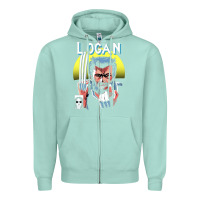 Seafoam old man logan cover Zipper Hoodie - artisFamous