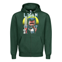 Sports Green old man logan cover Zipper Hoodie - artisFamous