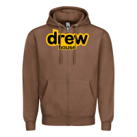 Chestnut drew smile house Zipper Hoodie - artisFamous