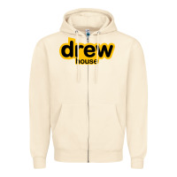 Sandshell drew smile house Zipper Hoodie - artisFamous