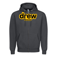 Smoke drew smile house Zipper Hoodie - artisFamous