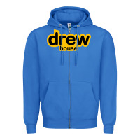 True Royal drew smile house Zipper Hoodie - artisFamous