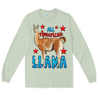 Matcha All American Lama Long Sleeve Tee - LillyAllenDesigns