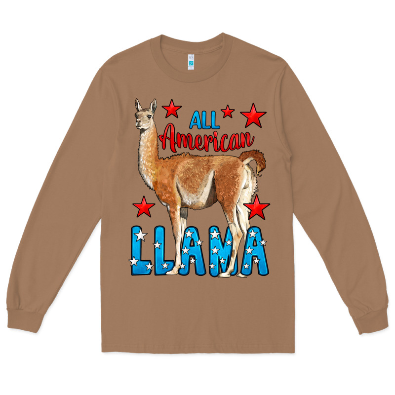 All American Lama Long Sleeve Tee by LillyAllenDesigns | Teevron
