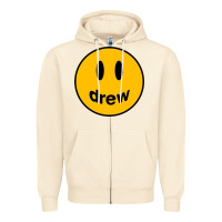 Sandshell Drew Smile House Zipper Hoodie - artisFamous