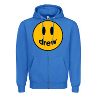 True Royal Drew Smile House Zipper Hoodie - artisFamous