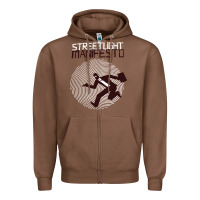 Chestnut streetlight manisfesto vertigo Zipper Hoodie - artisFamous