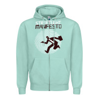 Seafoam streetlight manisfesto vertigo Zipper Hoodie - artisFamous