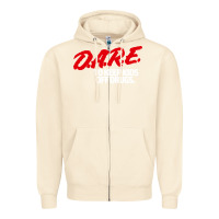 Sandshell dare shirt Zipper Hoodie - artisFamous