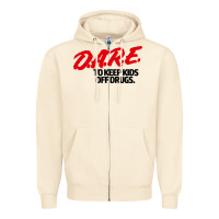 Sandshell dare shirt Zipper Hoodie - artisFamous