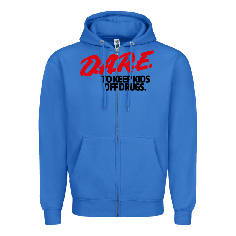 Dare Shirt Zipper Hoodie by artisFamous | Teevron
