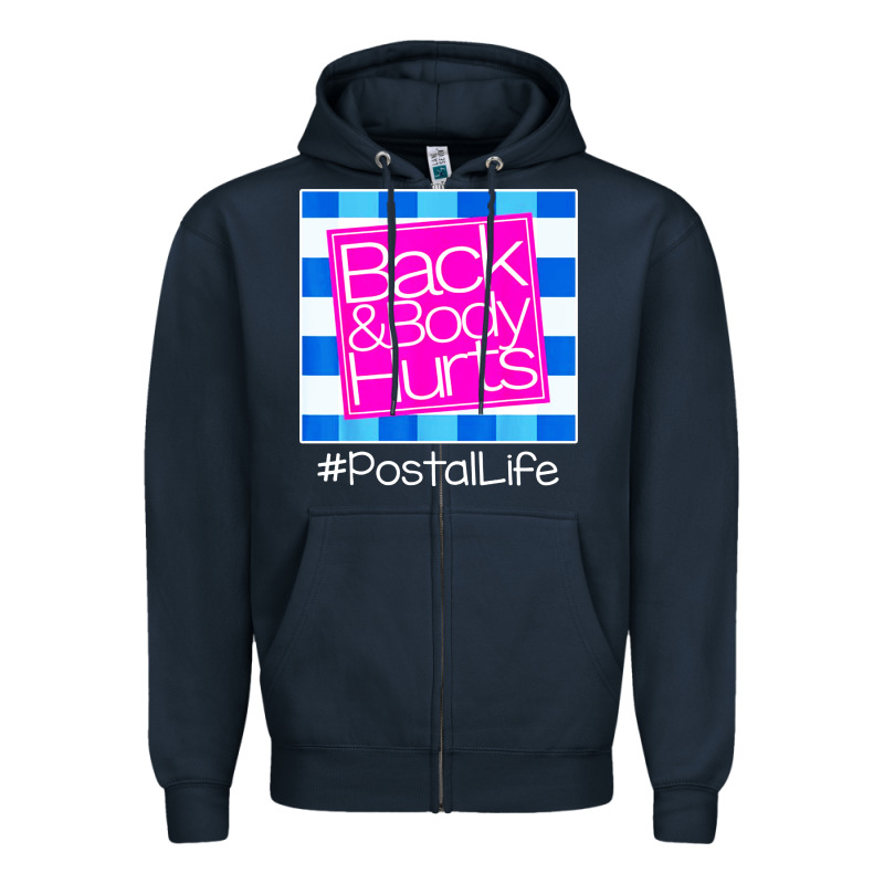 Back And Body Hurts Zipper Hoodie by artisFamous | Teevron