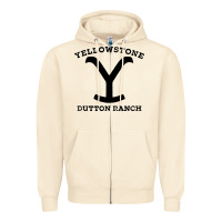 Sandshell black stone dutton ranch Zipper Hoodie - artisFamous