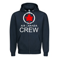 Navy aviation air canada crew Zipper Hoodie - artisFamous