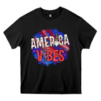 Black America vibes with gnome Heavy Core Tee - HowdyJamesFarm