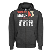Charcoal Heather women’s march for reproductive rights pro choice feminist, women’s Zipper Hoodie - artisFamous