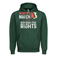 Sports Green women’s march for reproductive rights pro choice feminist, women’s Zipper Hoodie - artisFamous