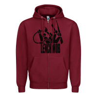 Burgundy lench mob ice cube nwa west coast crewneck Zipper Hoodie - artisFamous