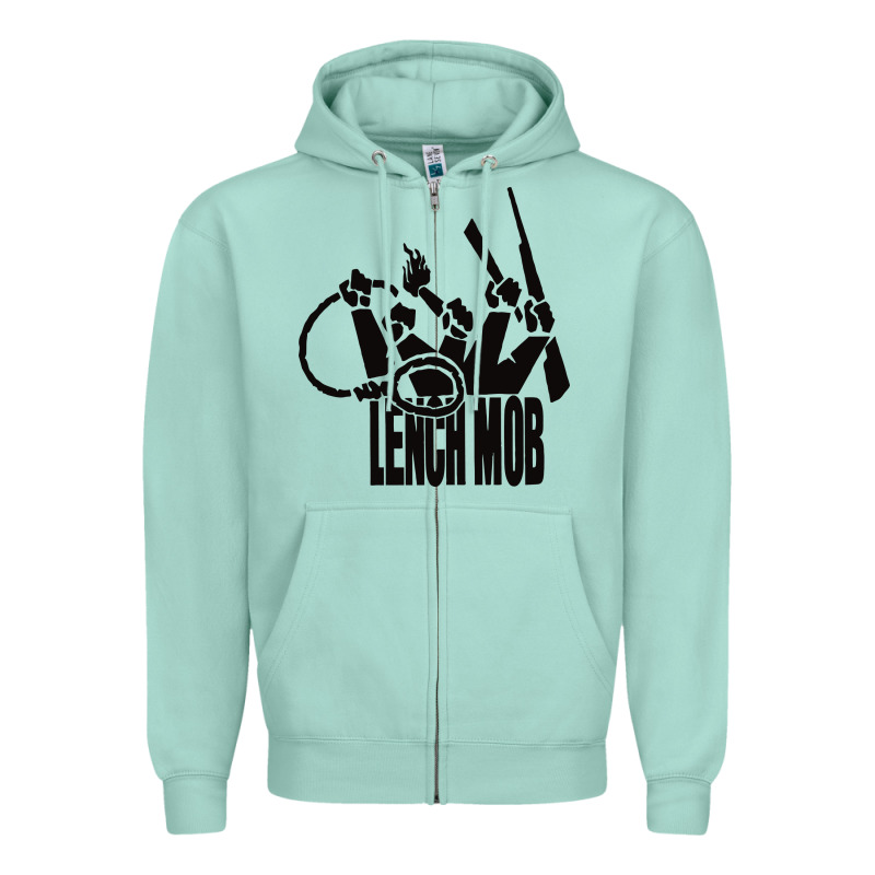 Lench Mob Ice Cube Nwa West Coast Crewneck Zipper Hoodie by artisFamous | Teevron
