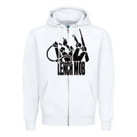 White lench mob ice cube nwa west coast crewneck Zipper Hoodie - artisFamous