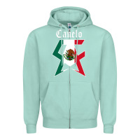 Seafoam canelo alvarez Zipper Hoodie - artisFamous