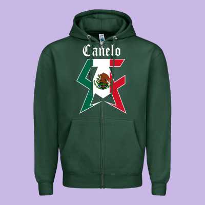 Canelo Alvarez Zipper Hoodie Designed By Artisfamous