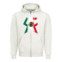 Oatmeal Heather canelo alvarez Zipper Hoodie - artisFamous