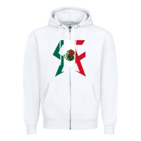 White canelo alvarez Zipper Hoodie - artisFamous