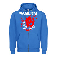 True Royal cyberpunk 2077 Zipper Hoodie - artisFamous