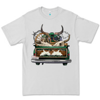 Cowhide And Hunter Truck Olivia Premium Tee | Teevron